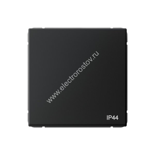 Systeme Electric ArtGallery Карбон Переключатель 1-клавишный IP44, 10АХ, механизм