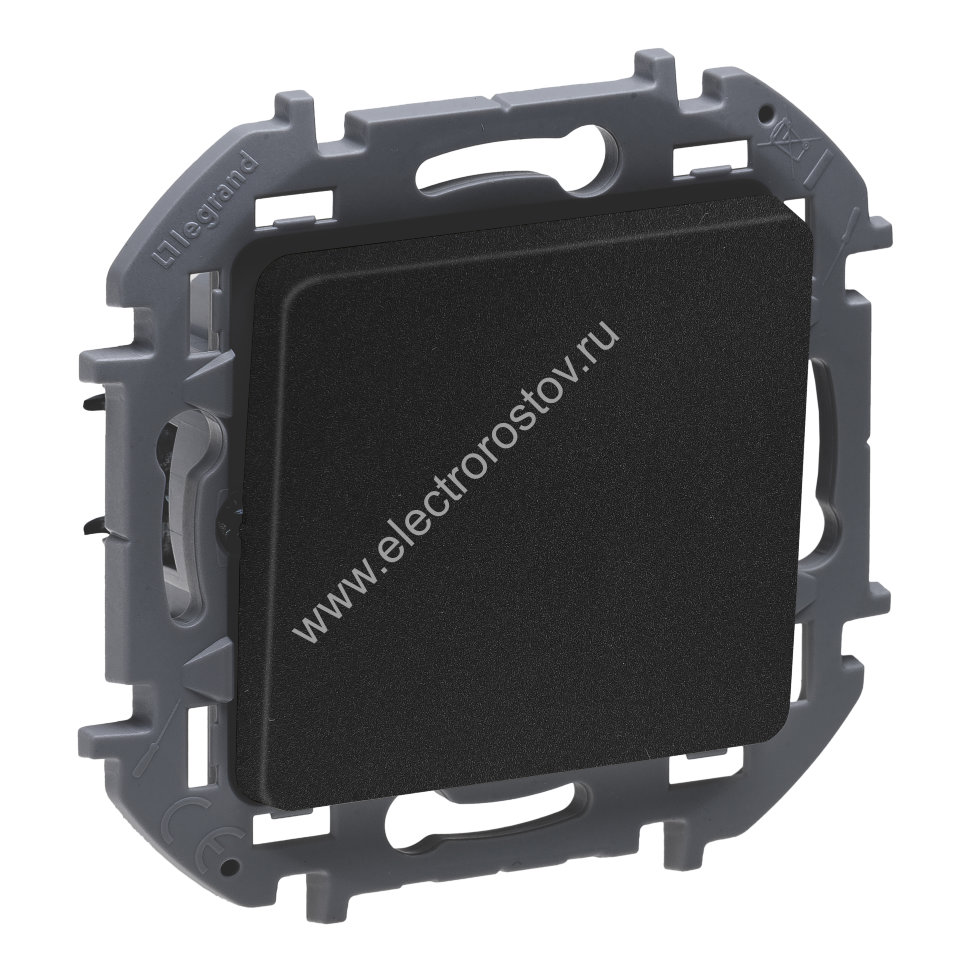 INSPIRIA Антрацит Переключатель промежуточный - винтовые клеммы Legrand