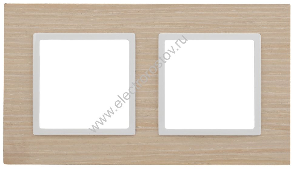Elegance Белен.дуб/белый Дерево Рамка 2-ая ЭРА