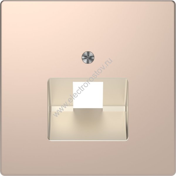 Merten D-Life Шампань Накладка центральная для розетки 1-ной RJ45 Schneider Electric