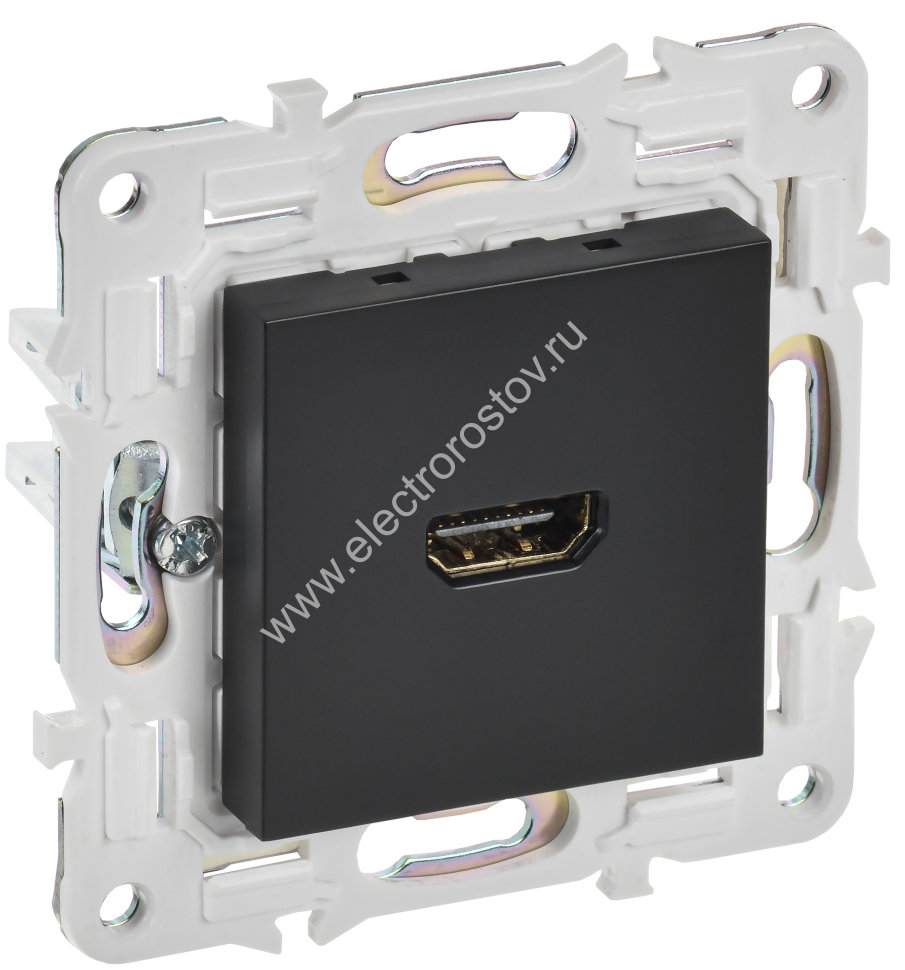 IEK SKANDY Черный Розетка HDMI SK-H01Bl