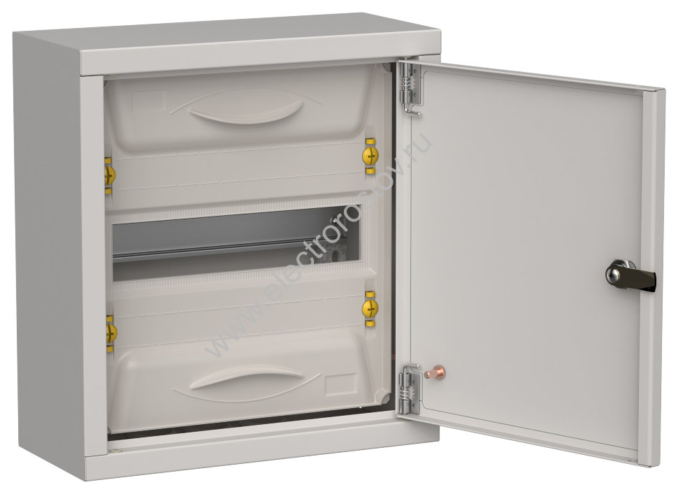 TITAN 5 Корпус мет. ЩРн-12 (1х12) 335х310х140 IP31 сер IEK