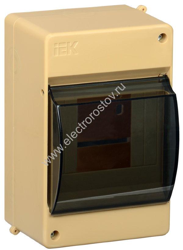 KREPTA 3 Корпус пластиковый КМПн 2/4 IP30 выкл сосна откр.монтаж IEK