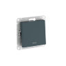 AtlasDesign Изумруд Переключатель 1-кл с подсветкой c быстрозажим. клеммами Schneider Electric