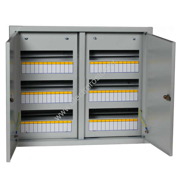 EKF PROxima Щит распред. встраиваемый ЩРВ-72 двухдверный (520х605х120) IP31