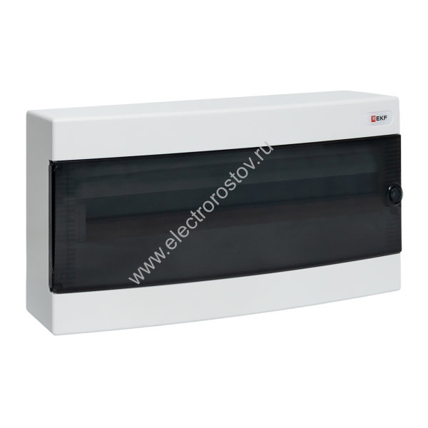 EKF Щит распределительный навесной "Unix" прозрачная дверь 1х24 модулей IP40 EKF PROxima