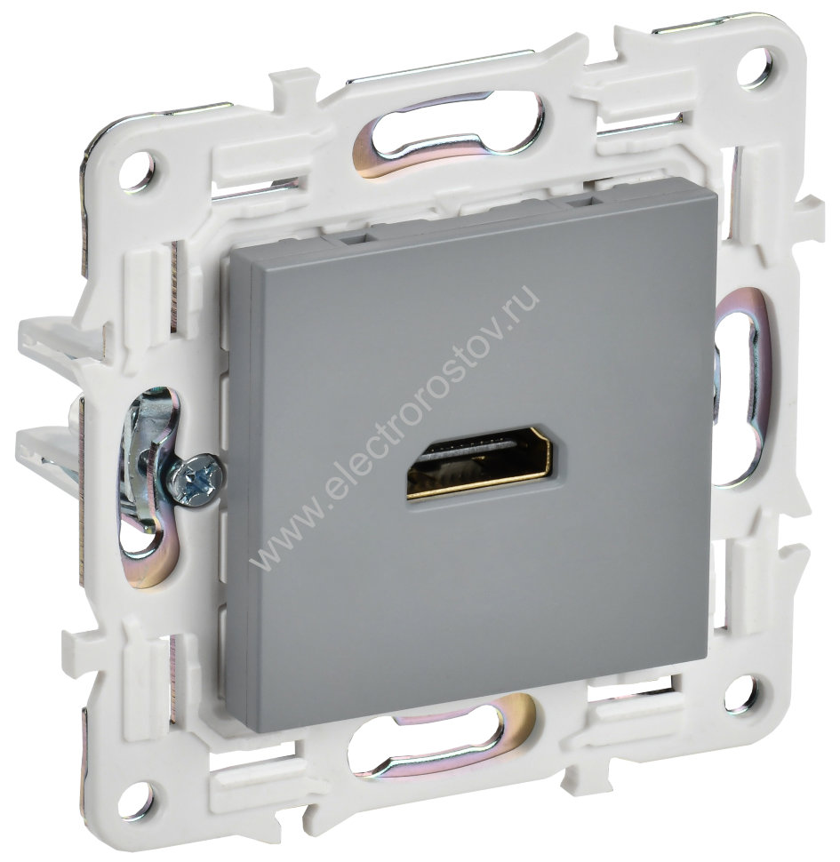 IEK SKANDY Серый Розетка HDMI SK-H01Gr