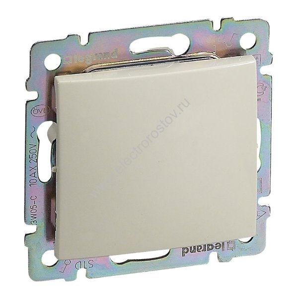 Valena Слоновая кость Выключатель кнопочный 1-клавишный Legrand