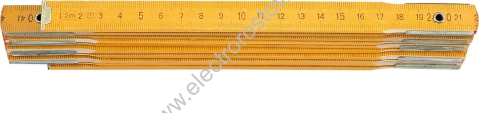 Линейка деревянная 1м Vorel