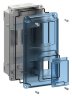KREPTA Корпус пластиковый ЩУРн-П 1/8 IP55 PC IEK