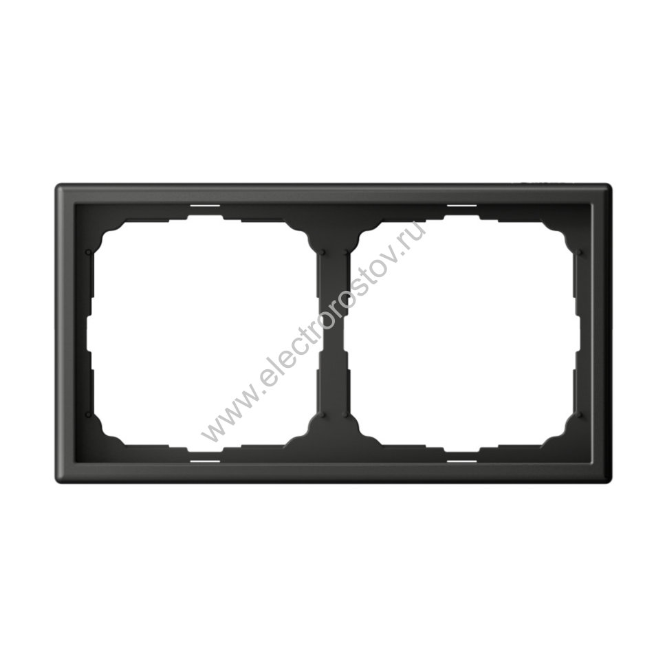 Systeme Electric ArtGallery Базальт Рамка 2-ая, универсальная