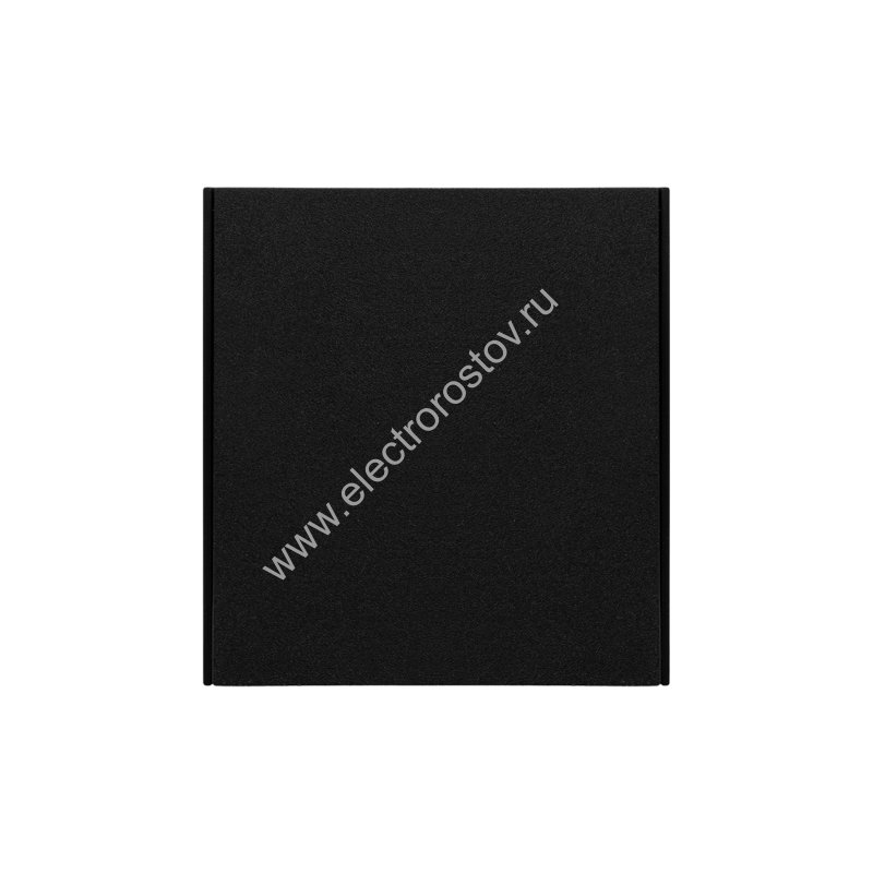 KRANZ STRONG Выключатель 1 кл 10А с/у антрацит, с 1-пост. рамкой