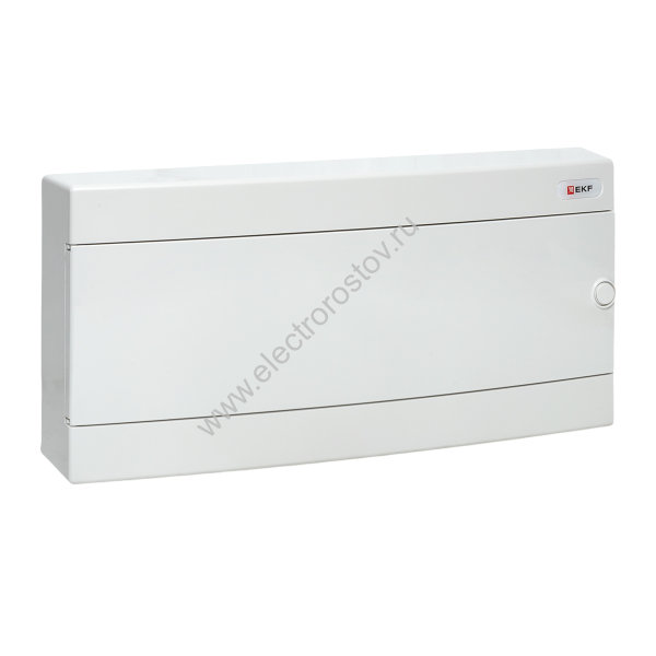 EKF Щит распределительный навесной "Unix" белая дверь 1х24 модулей IP40 EKF PROxima