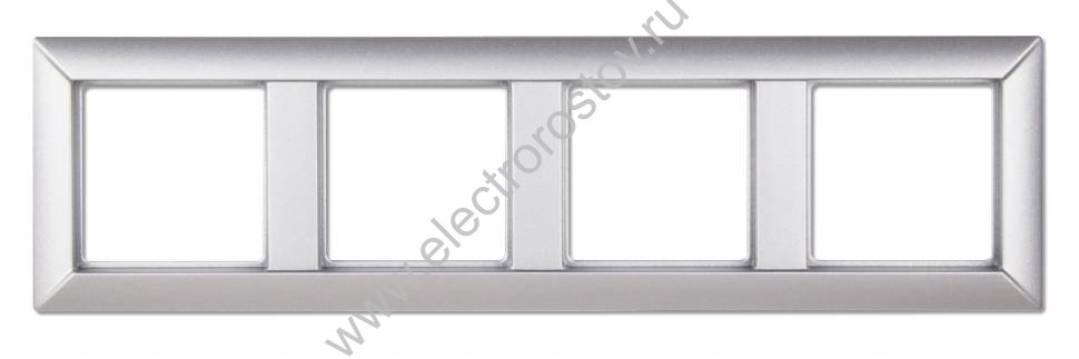 JUNG EcoProfi Алюминий Рамка 4-ая