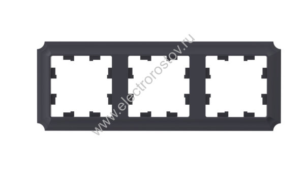 Systeme Electric AtlasDesign Antique Карбон Рамка 3-ая, универсальная