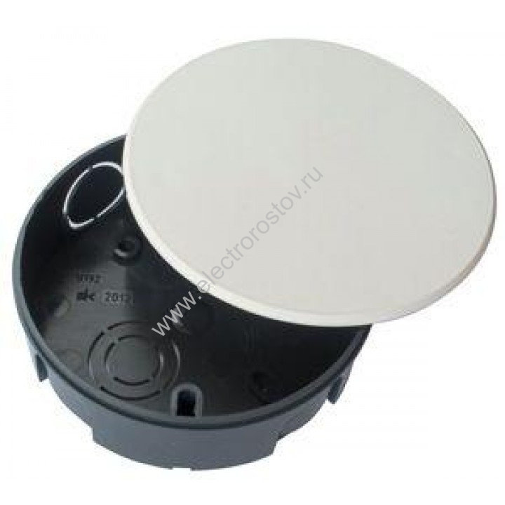 Распределительная коробка для сплошных стен 70х30мм черн. У195 Schneider Electric