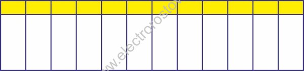 Наклейки на 12 модулей EKF