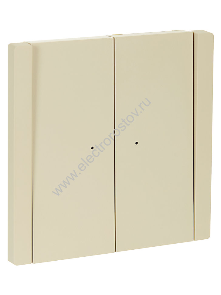 IEK FORTE&PIANO Ваниль Выключатель 2-кл проходной с индикатором 10А FP408