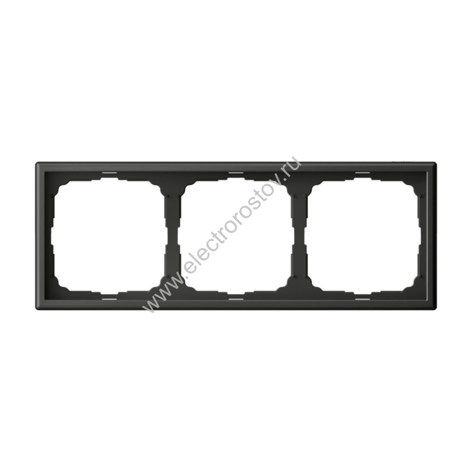 Systeme Electric ArtGallery Базальт Рамка 3-ая, универсальная