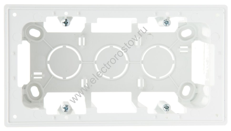 Simon 24 Белый Коробка подъемная на 2 поста для накладного монтажа Simon