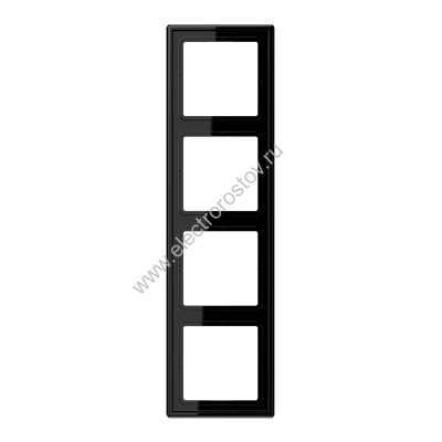 LS 990 Черный глянцевый Рамка 4-ая JUNG