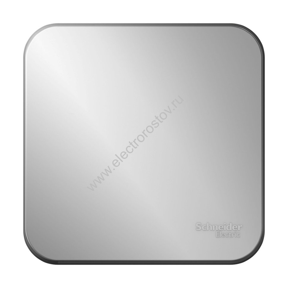 Blanca наруж Алюминий Переключатель 1-клавишный 10А, 250В, изолир. пластина Schneider Electric