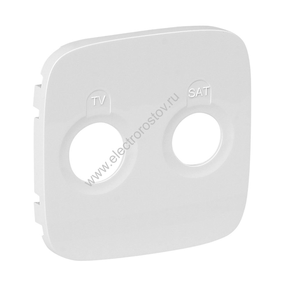 Valena Allure Белый Лицевая панель Розетка TV-SAT Legrand