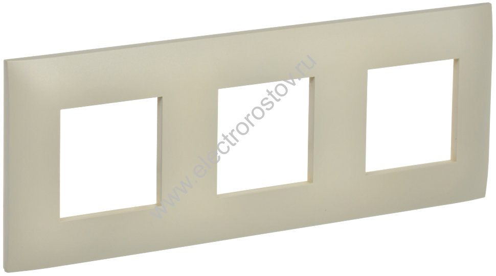 IEK SKANDY Бежевый Рамка 3-ая SK-F01B