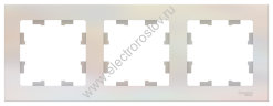 AtlasDesign Жемчуг Рамка 3-ая, универсальная Schneider Electric