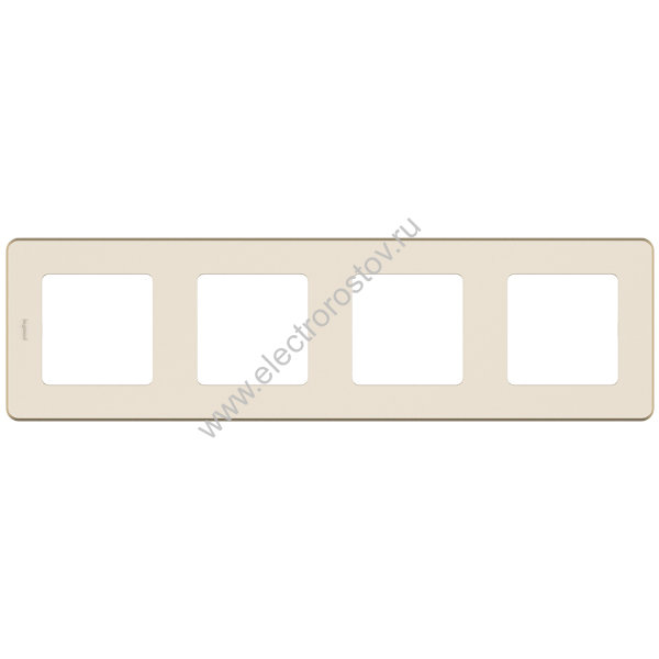 INSPIRIA Слоновая кость Рамка 4-ая Legrand