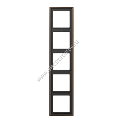 LS 990 Античная латунь Рамка 5-ая JUNG