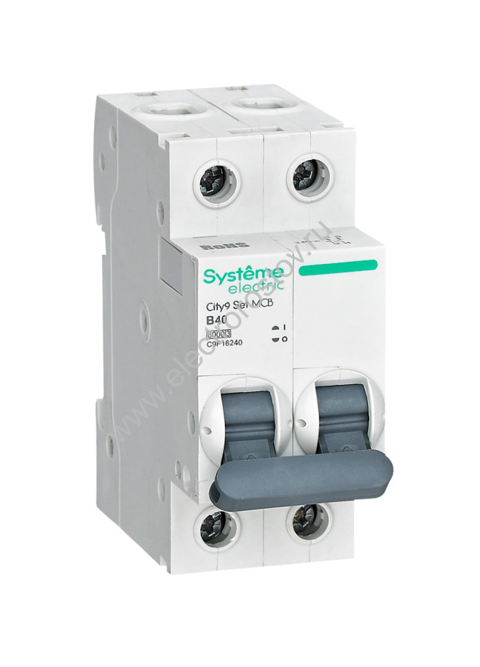 City9 Автоматический выключатель 6кА 2P B40 Systeme Electric